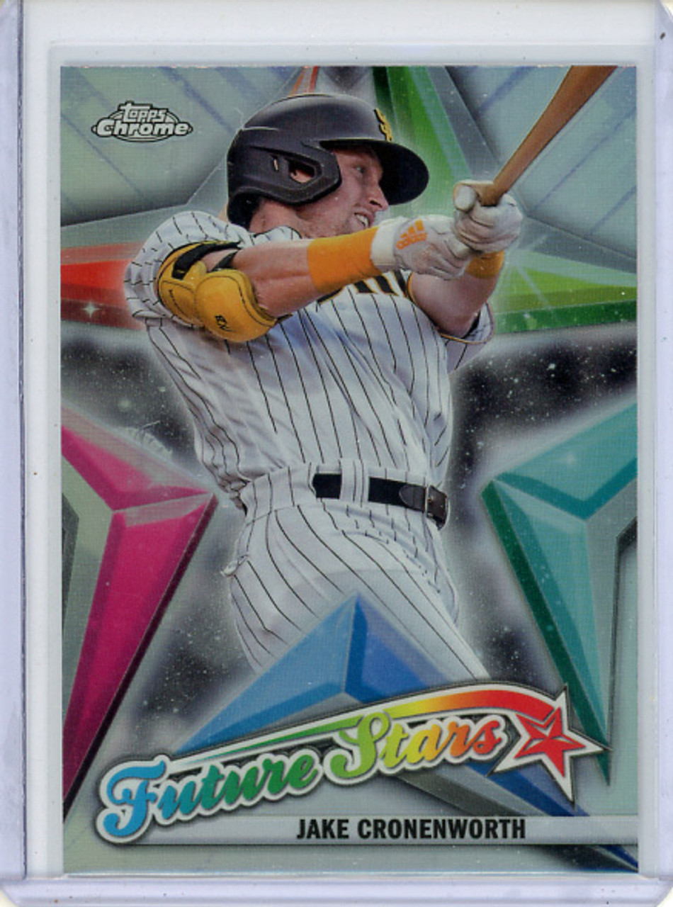 Jake Cronenworth 2022 Topps Chrome, Future Stars #FS-9 (CQ)