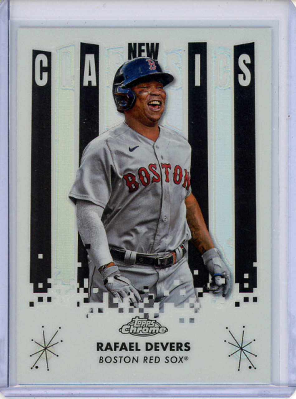 Rafael Devers 2022 Topps Chrome, New Classics #NC-9 (CQ)