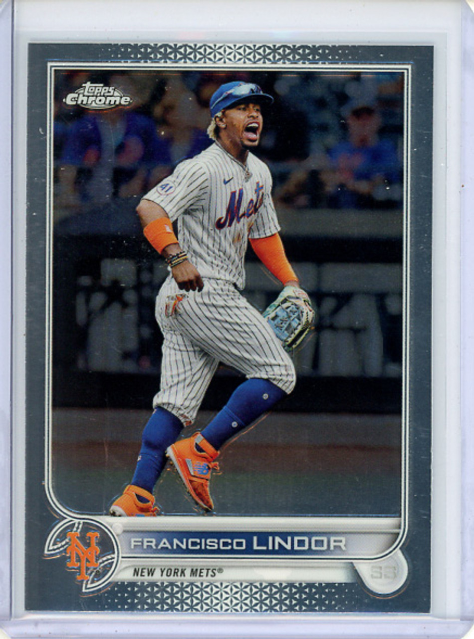 Francisco Lindor 2022 Topps Chrome #166 (CQ)