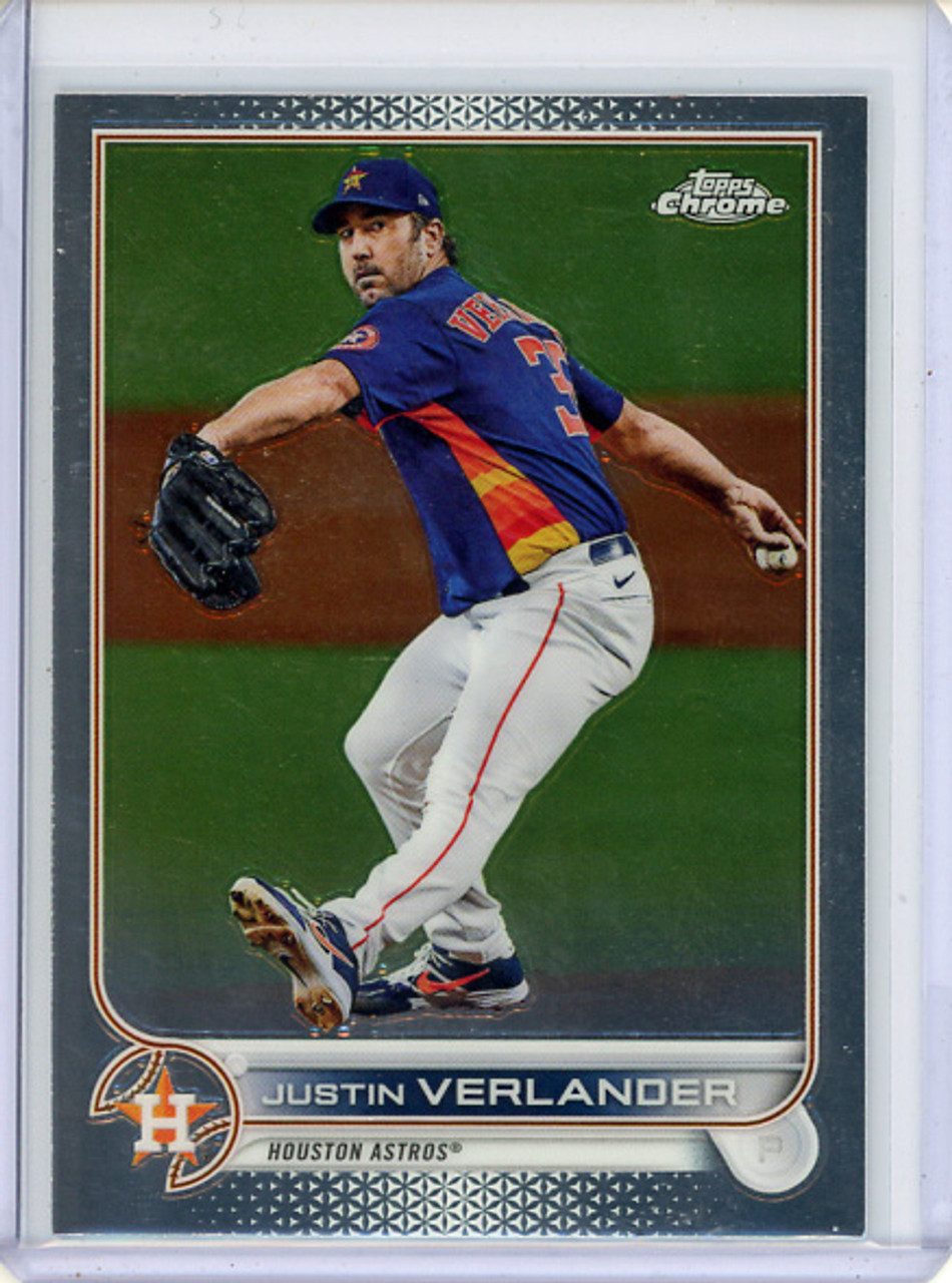 Justin Verlander 2022 Topps Chrome #87 (CQ)