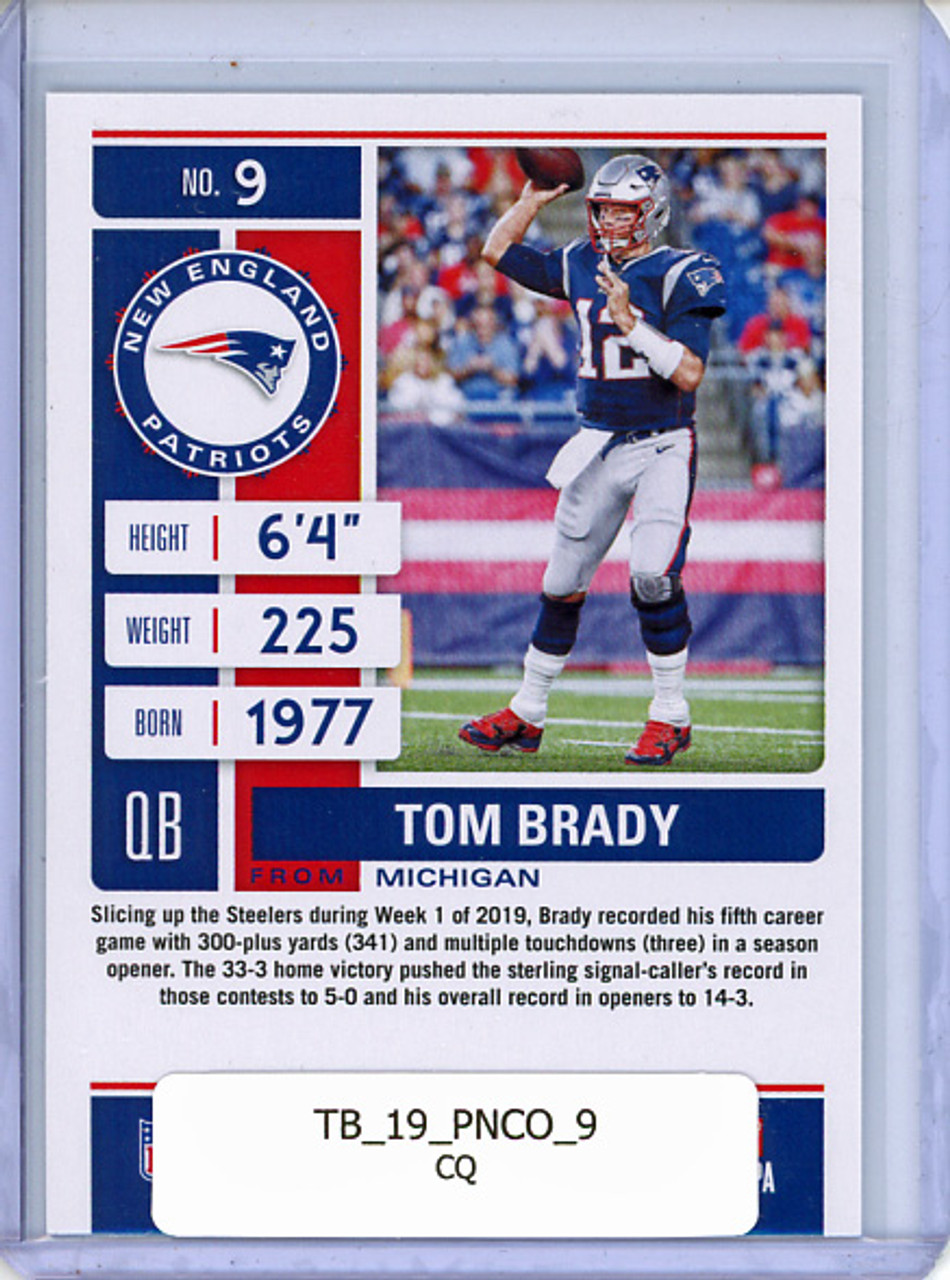 Tom Brady 2019 Contenders #9 (CQ)