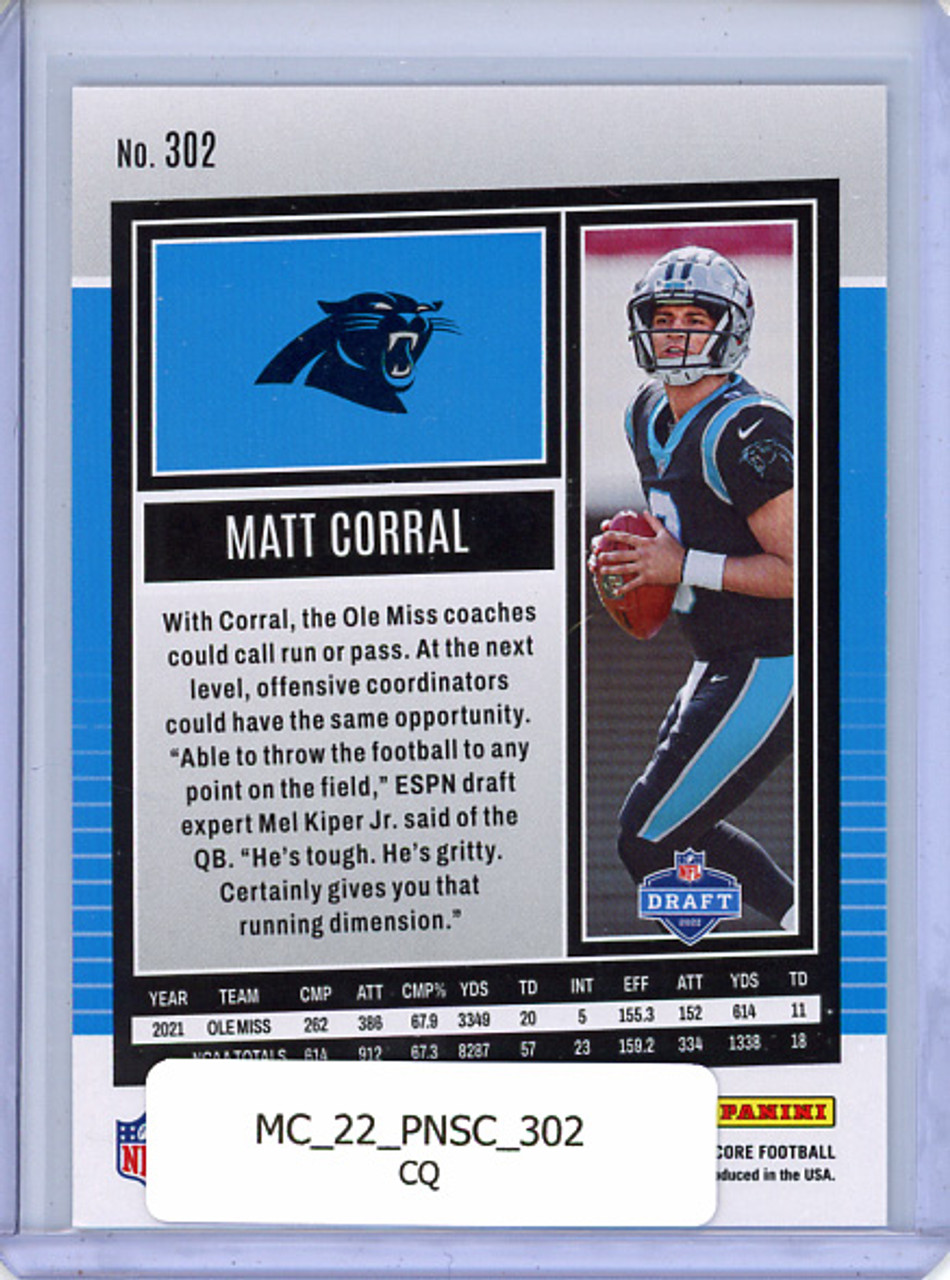 Matt Corral 2022 Score #302 (CQ)