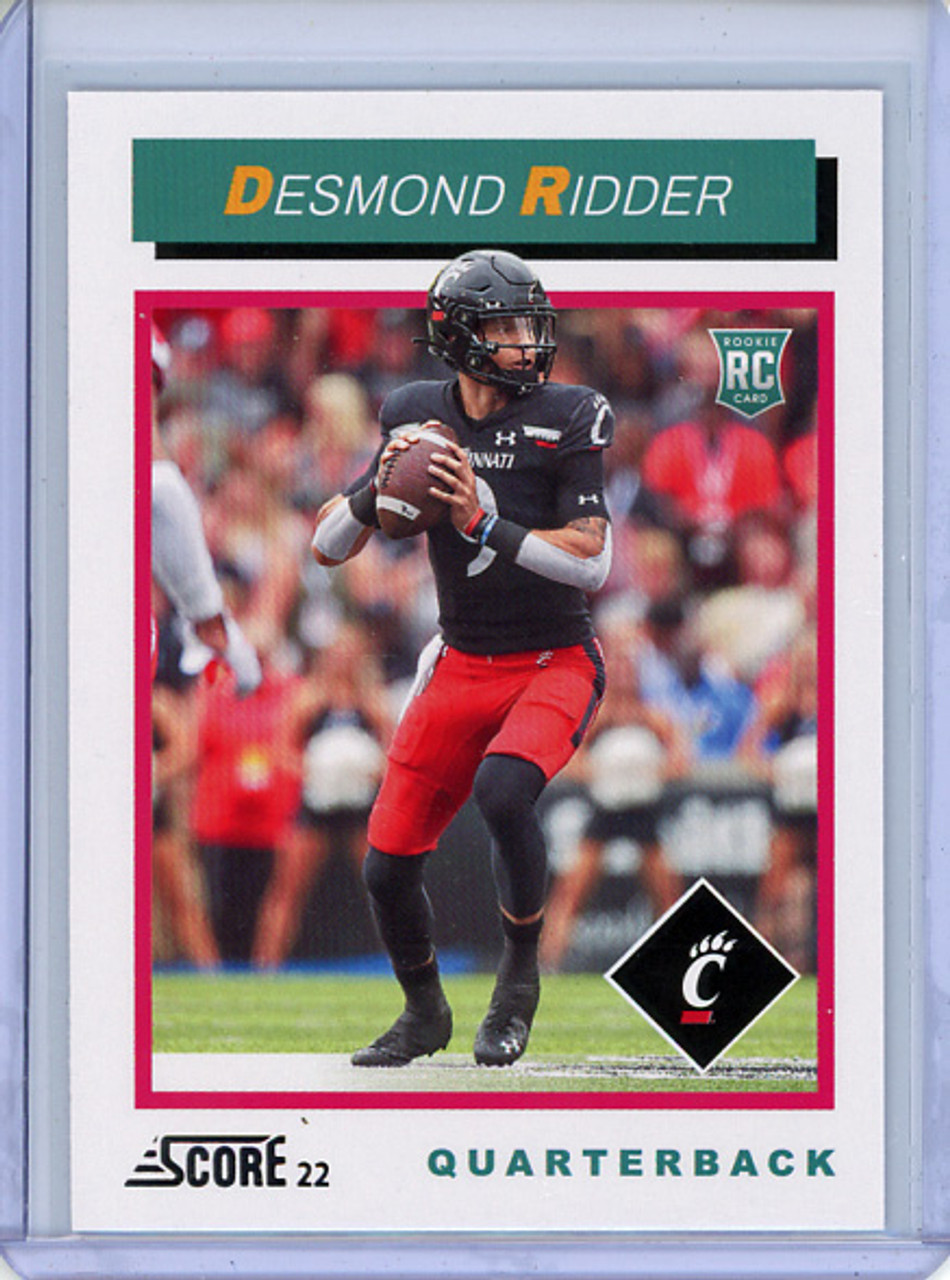 Desmond Ridder 2022 Score, 1992 Throwback Rookies #TB3 (CQ)