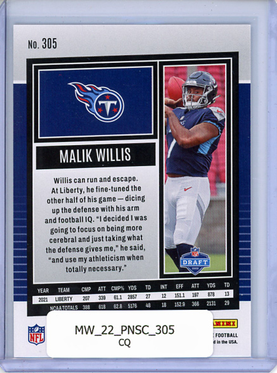 Malik Willis 2022 Score #305 (CQ)
