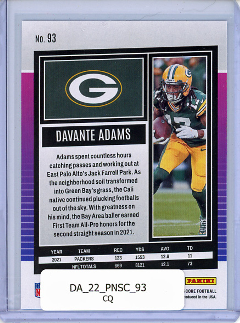 Davante Adams 2022 Score #93 (CQ)