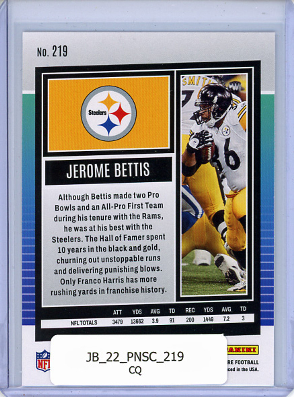Jerome Bettis 2022 Score #219 (CQ)