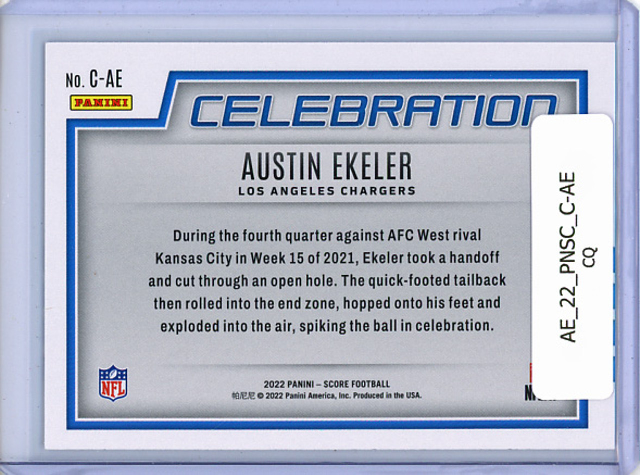 Austin Ekeler 2022 Score, Celebration #C-AE (CQ)
