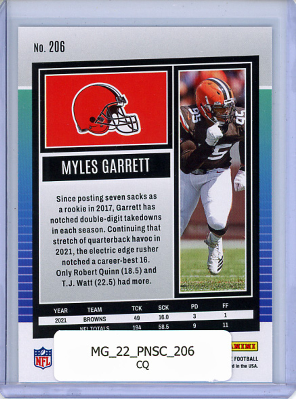 Myles Garrett 2022 Score #206 (CQ)