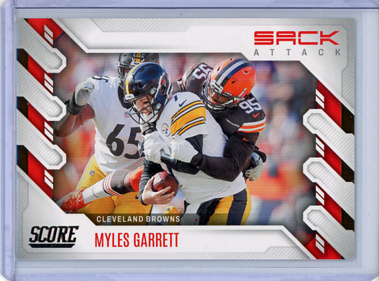 Myles Garrett 2022 Score, Sack Attack #SA-MG (CQ)