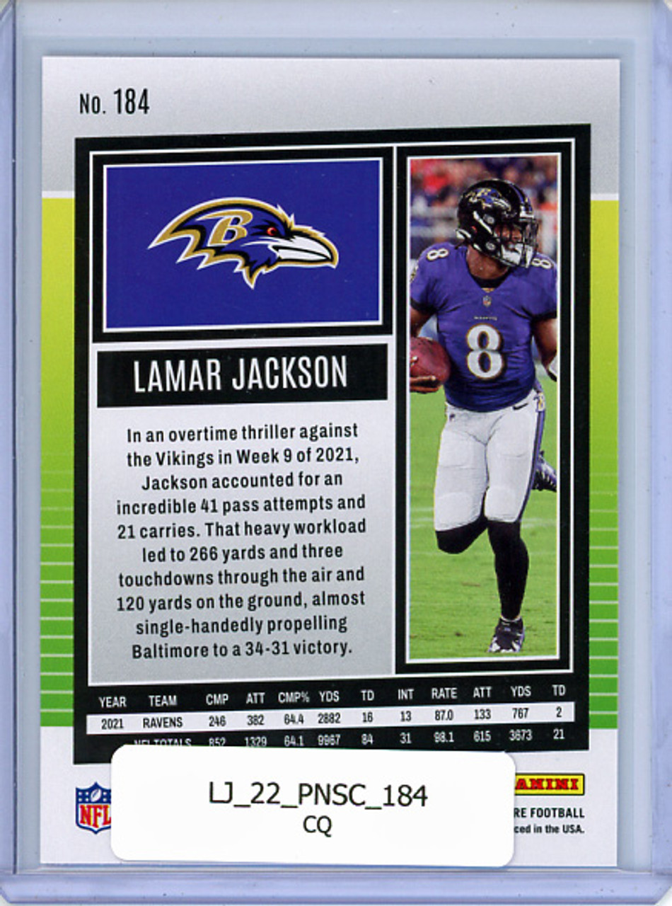 Lamar Jackson 2022 Score #184 (CQ)