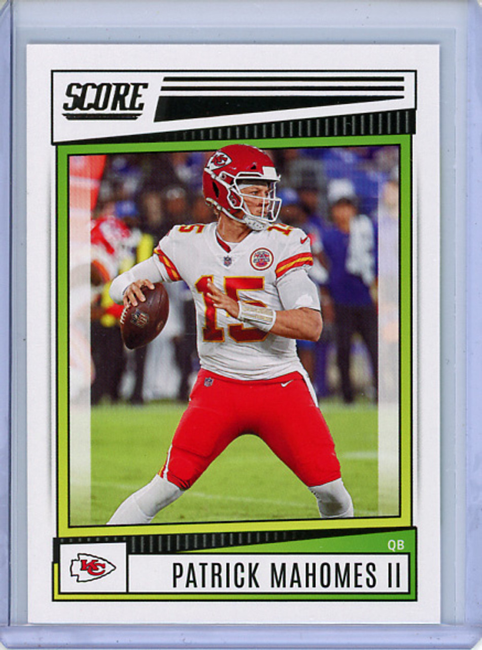 Patrick Mahomes II 2022 Score #116 (CQ)