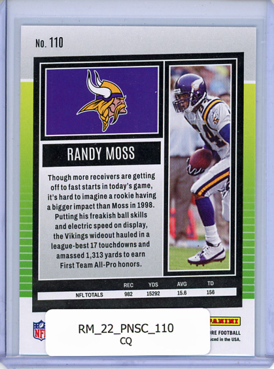 Randy Moss 2022 Score #110 (CQ)