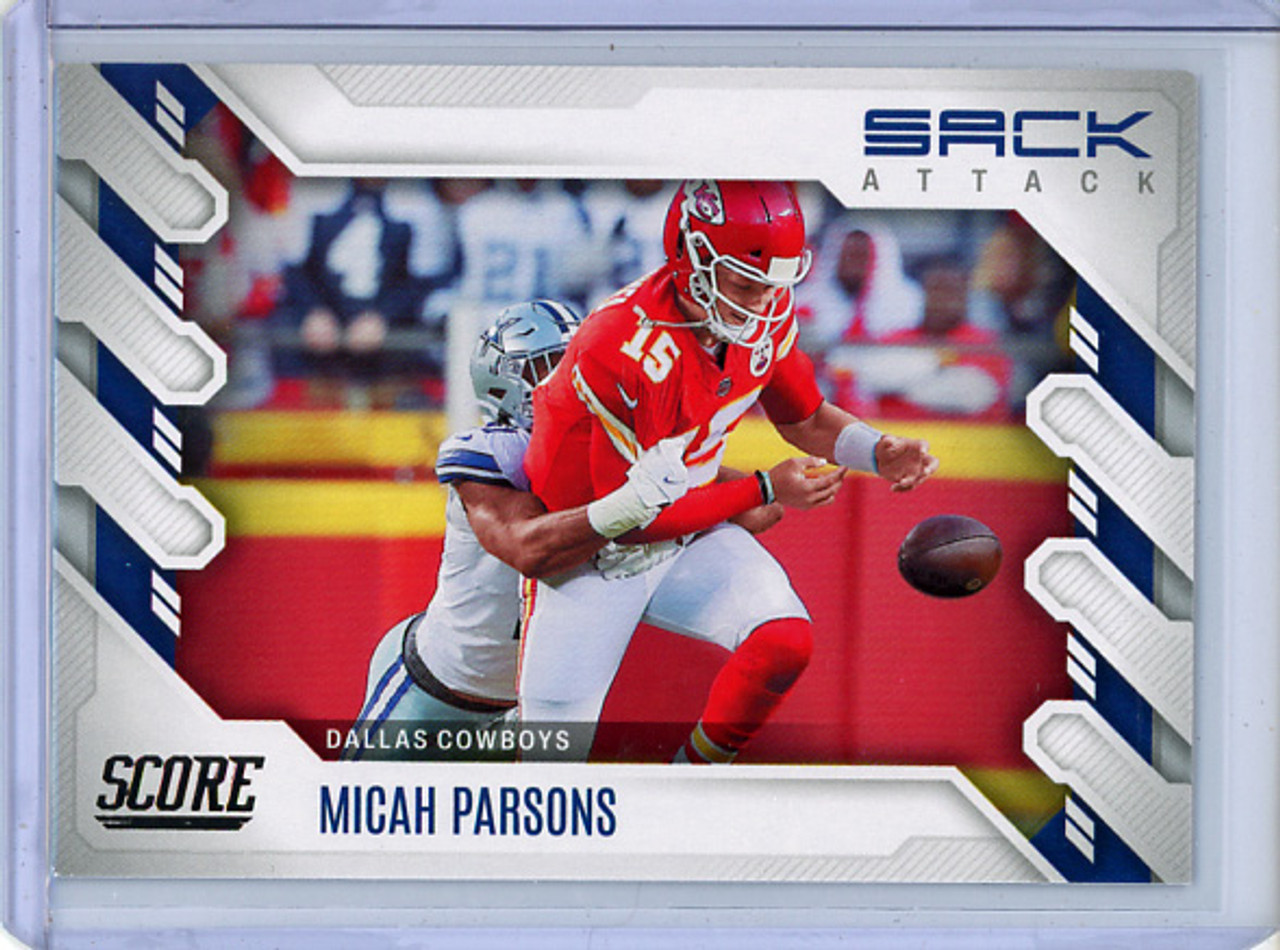 Micah Parsons 2022 Score, Sack Attack #SA-MP (CQ)