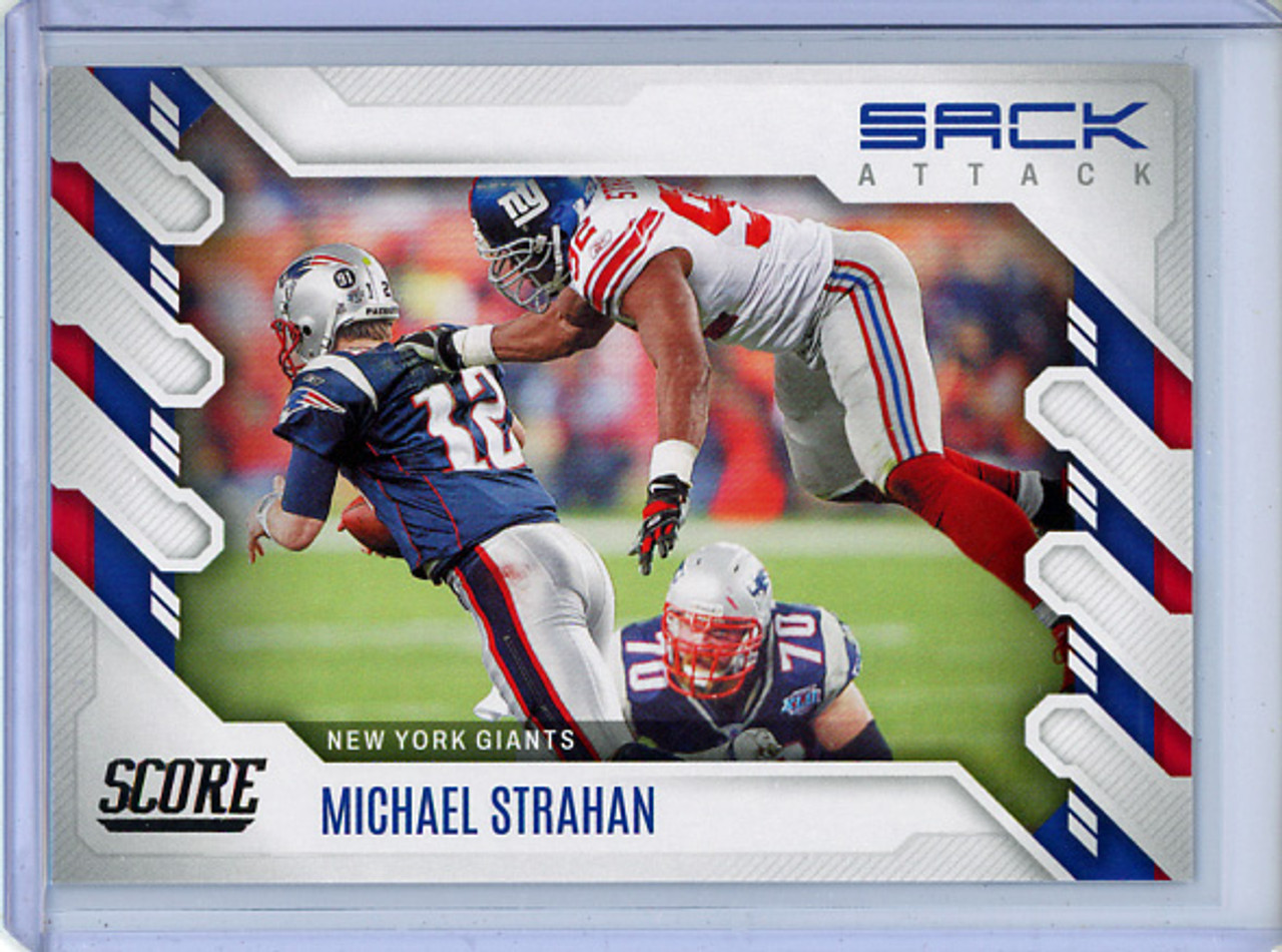 Michael Strahan 2022 Score, Sack Attack #SA-MS (CQ)