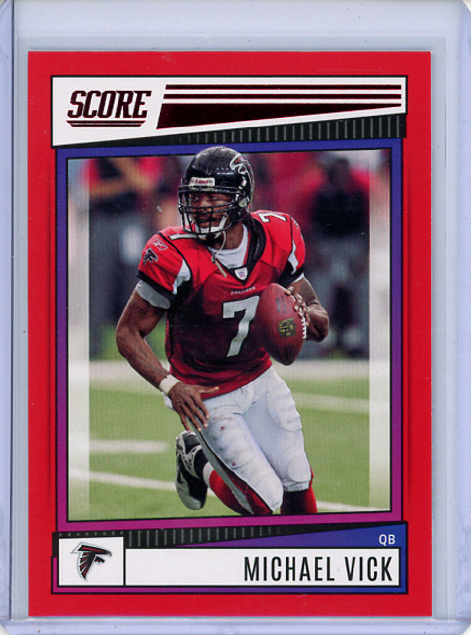 Michael Vick 2022 Score #44 Red (CQ)