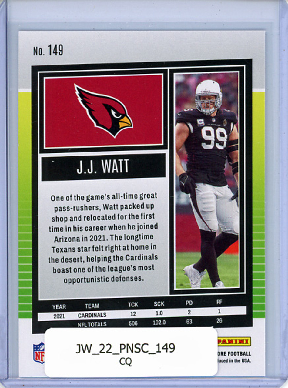 J.J. Watt 2022 Score #149 (CQ)
