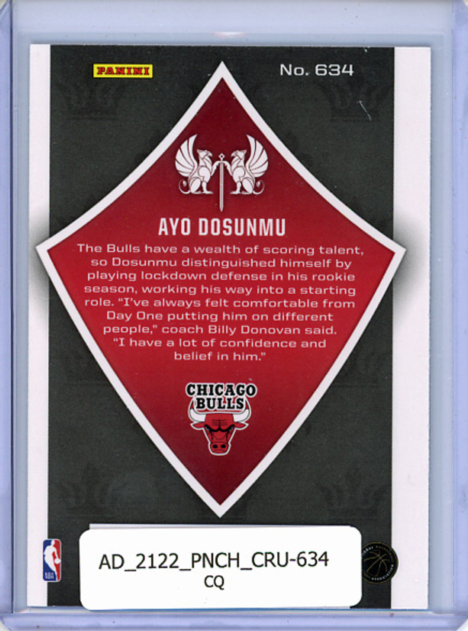 Ayo Dosunmu 2021-22 Chronicles, Crusade #634 (CQ)