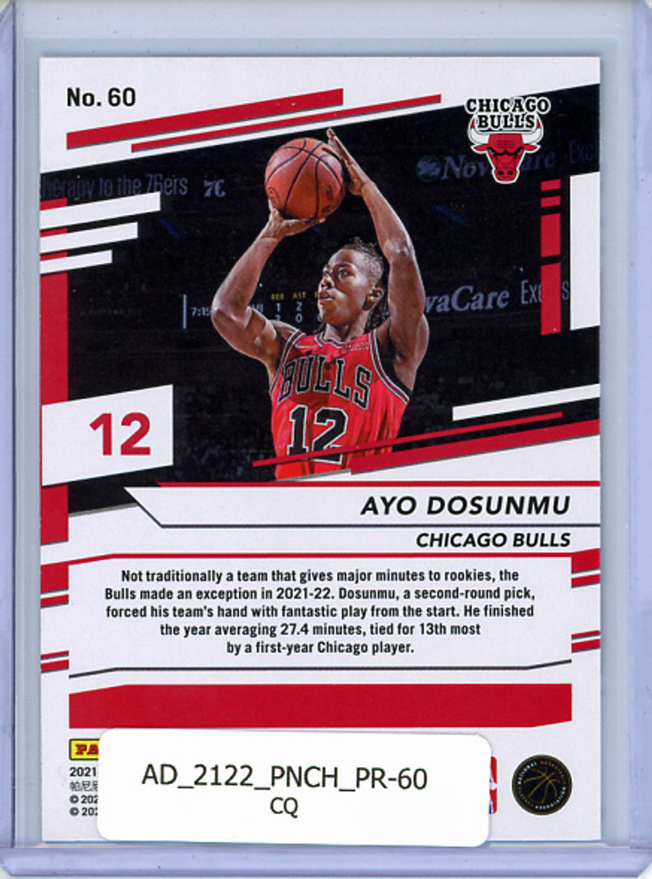 Ayo Dosunmu 2021-22 Chronicles, Prestige #60 (CQ)