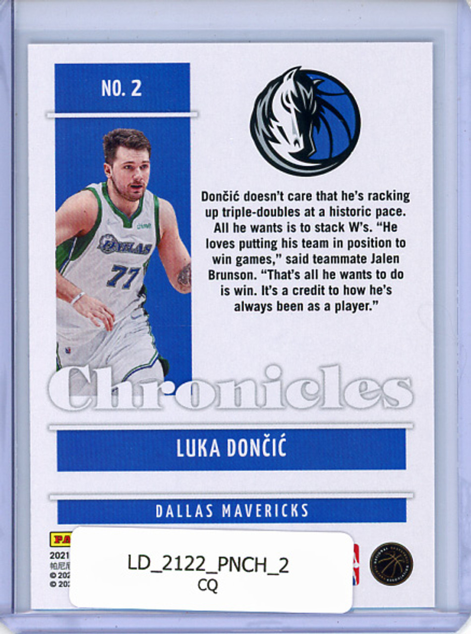 Luka Doncic 2021-22 Chronicles #2 (CQ)