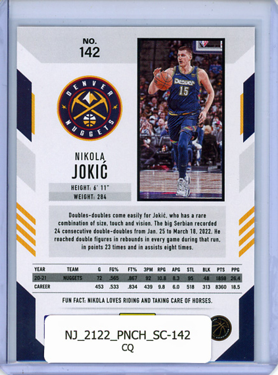 Nikola Jokic 2021-22 Chronicles, Score #142 (CQ)