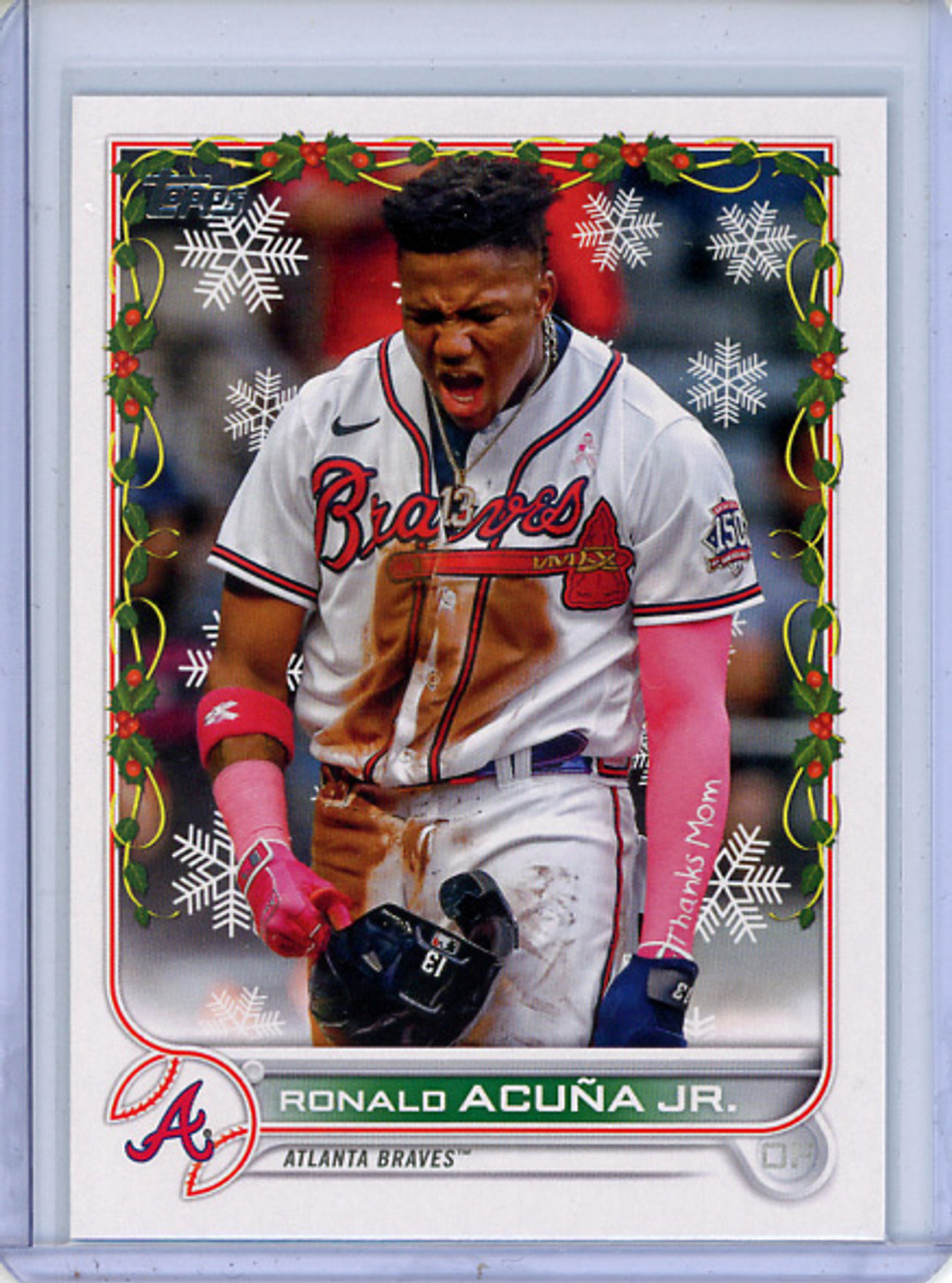 Ronald Acuna Jr. 2022 Topps Holiday #HW88 (CQ)