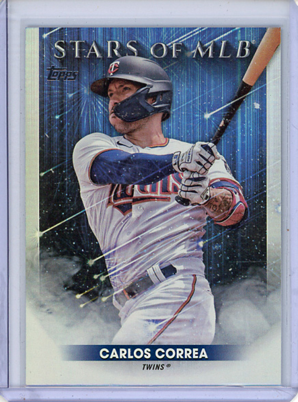 Carlos Correa 2022 Topps Update, Stars of MLB #SMLB-70 (CQ)