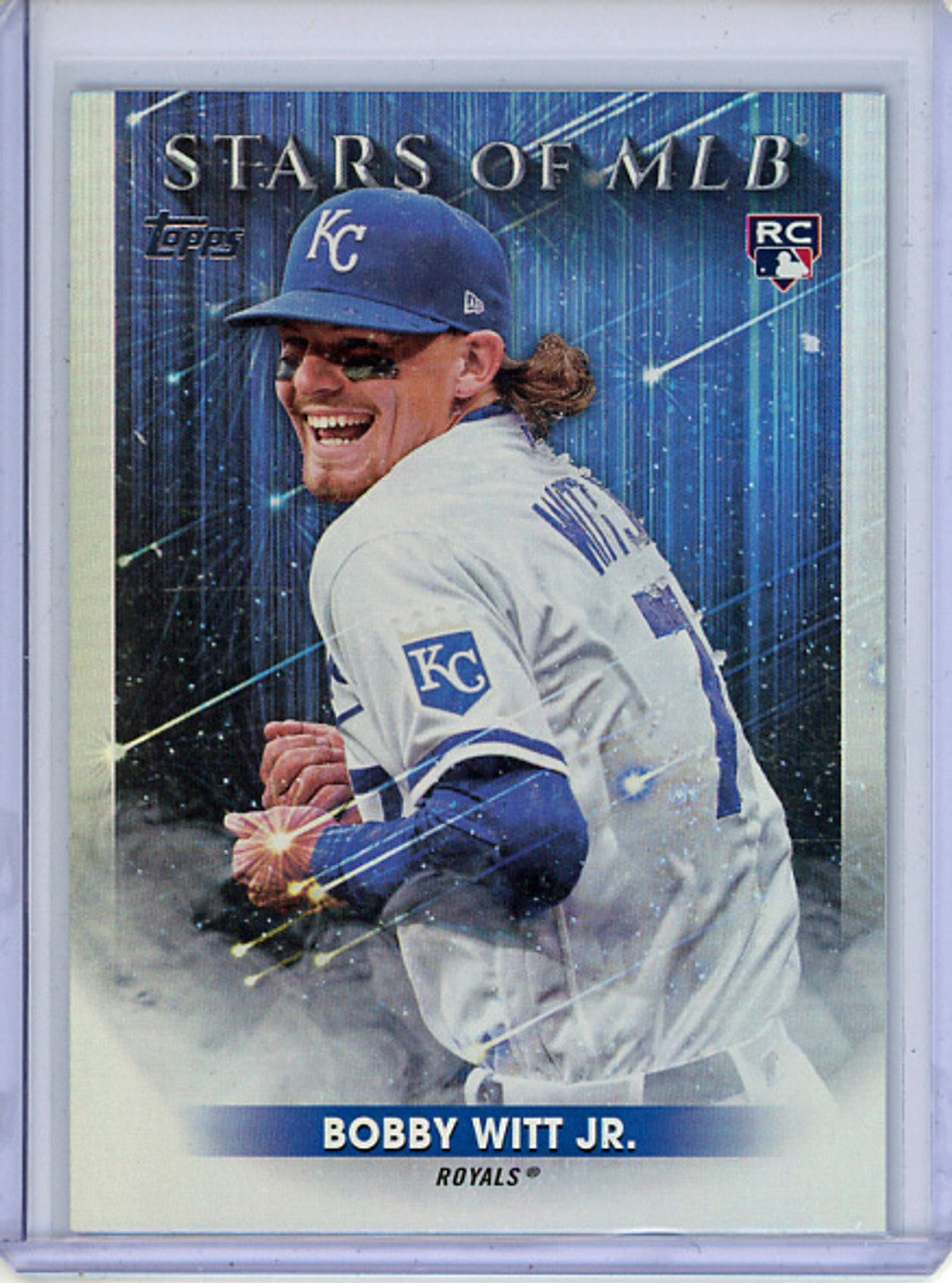 Bobby Witt Jr. 2022 Topps Update, Stars of MLB #SMLB-82 (CQ)