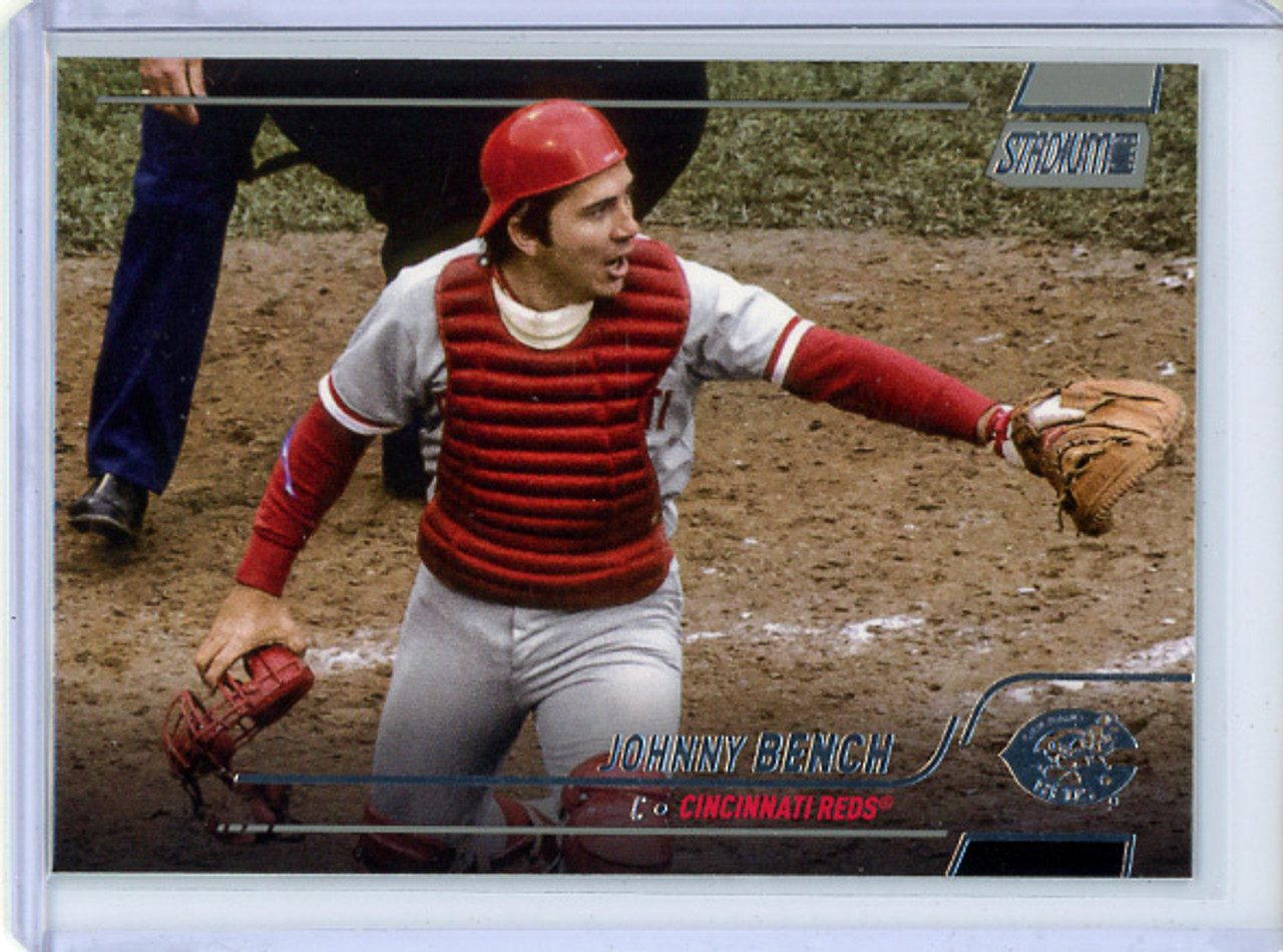 Johnny Bench 2022 Stadium Club #131 (CQ)