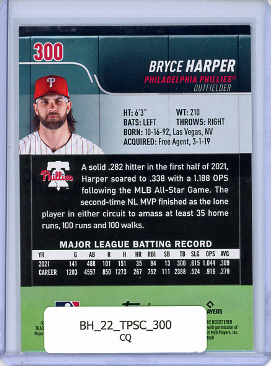 Bryce Harper 2022 Stadium Club #300 (CQ)