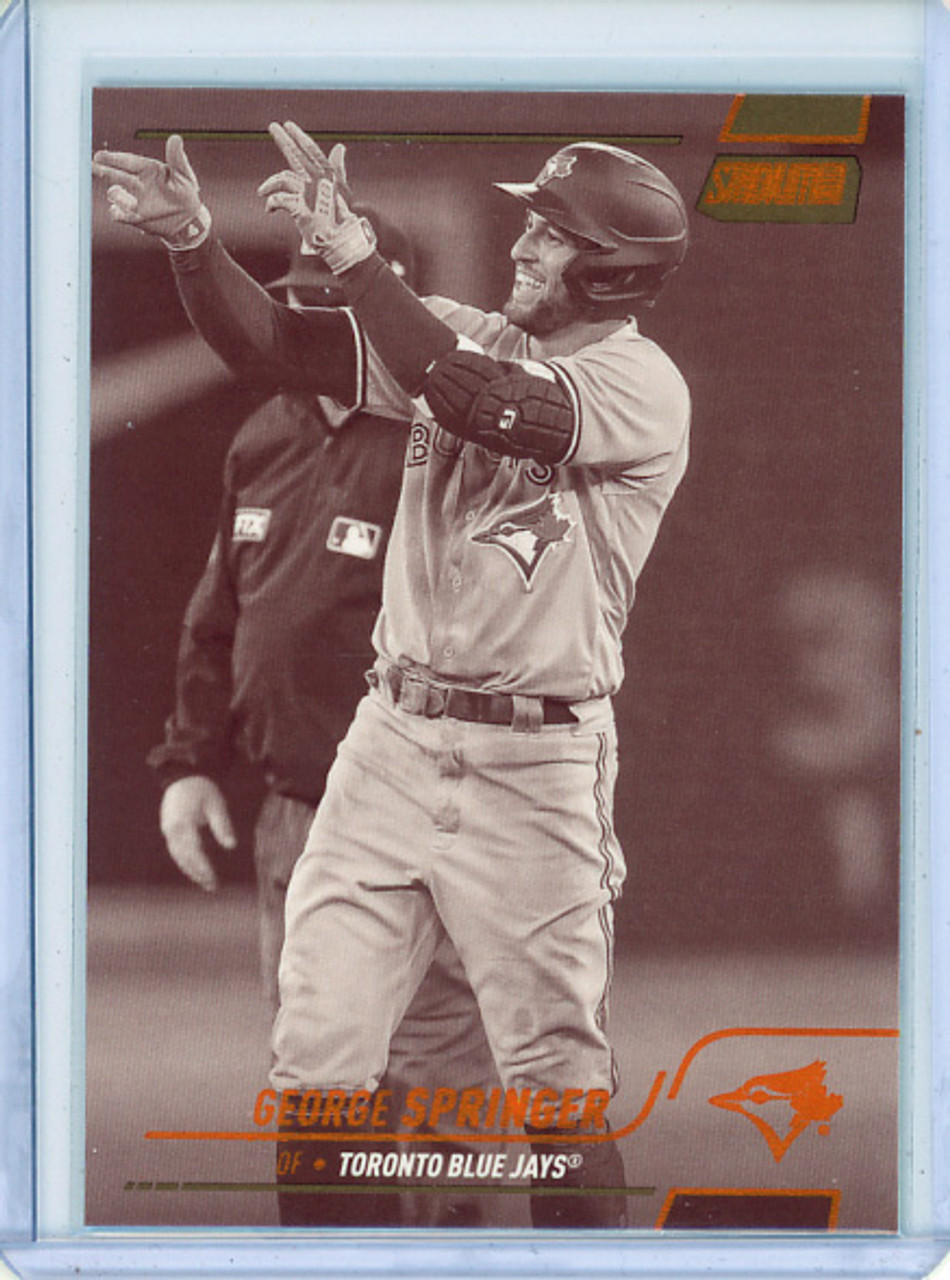 George Springer 2022 Stadium Club #181 Sepia (CQ)