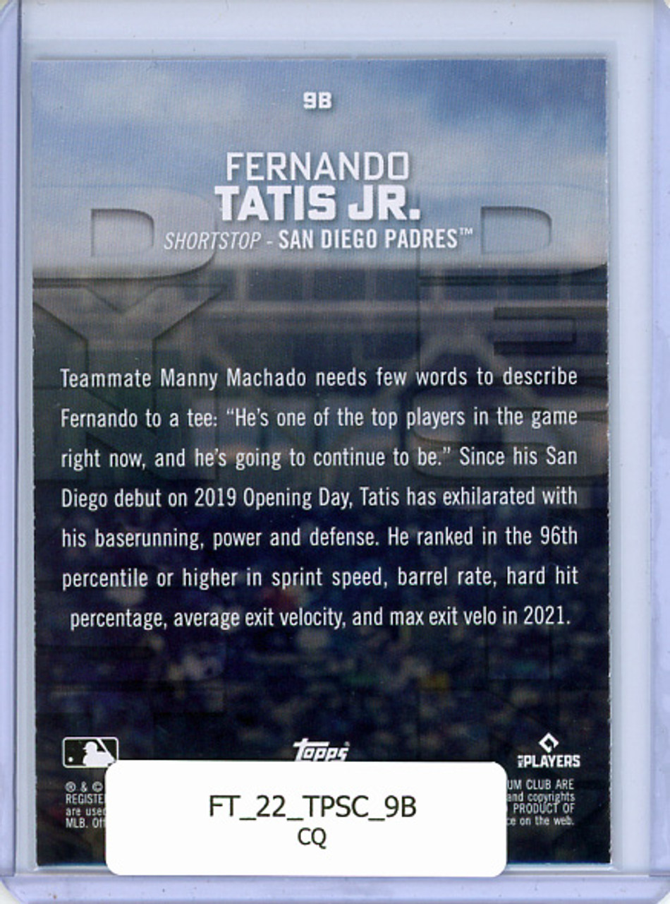 Fernando Tatis Jr. 2022 Stadium Club, Dynasty and Destiny #9B (CQ)