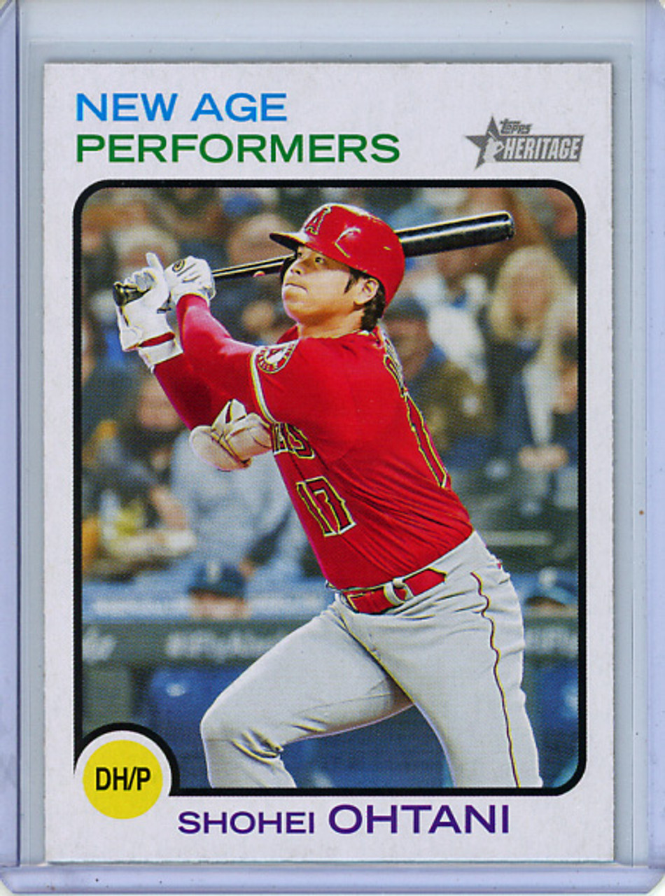 Shohei Ohtani 2022 Heritage, New Age Performers #NAP-4 (CQ)