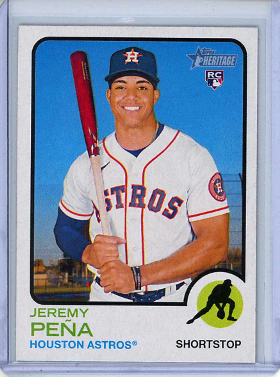 Jeremy Pena 2022 Heritage High Number #629 (CQ)