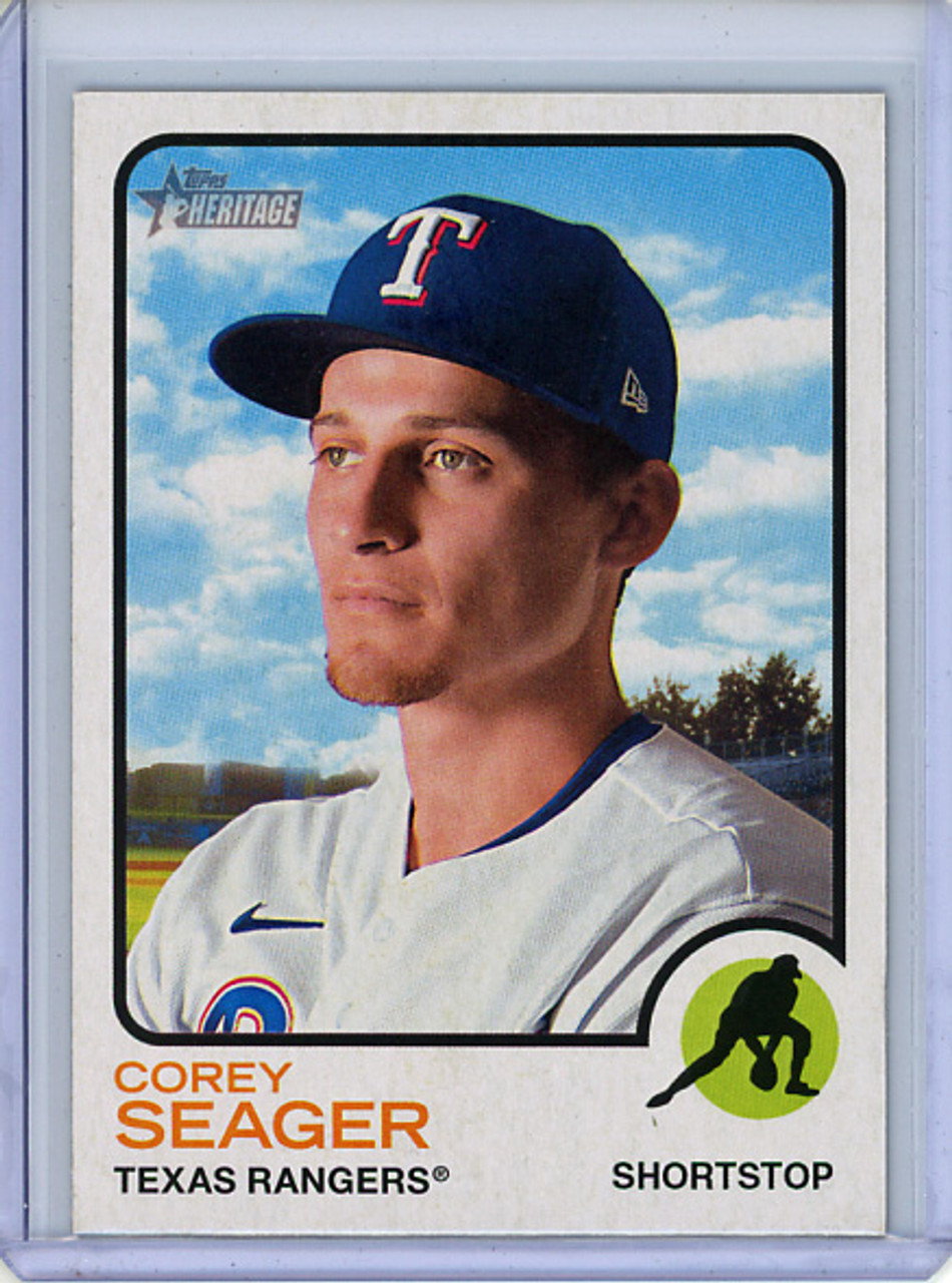 Corey Seager 2022 Heritage High Number #609 (CQ)