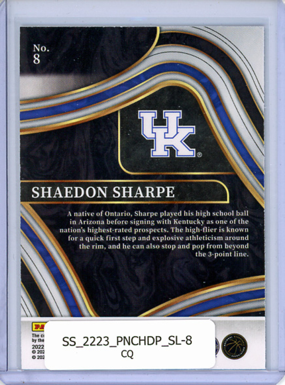 Shaedon Sharpe 2022-23 Chronicles Draft Picks, Select #8 (CQ)