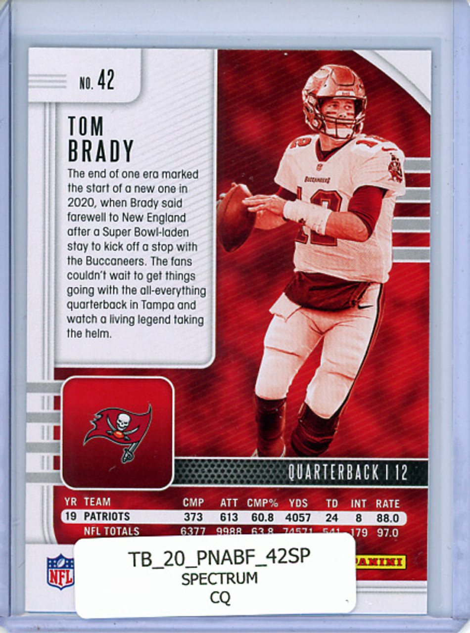 Tom Brady 2020 Absolute #42 Spectrum (CQ)