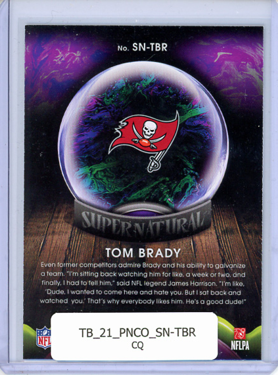 Tom Brady 2021 Contenders, Supernatural #SN-TBR (CQ)