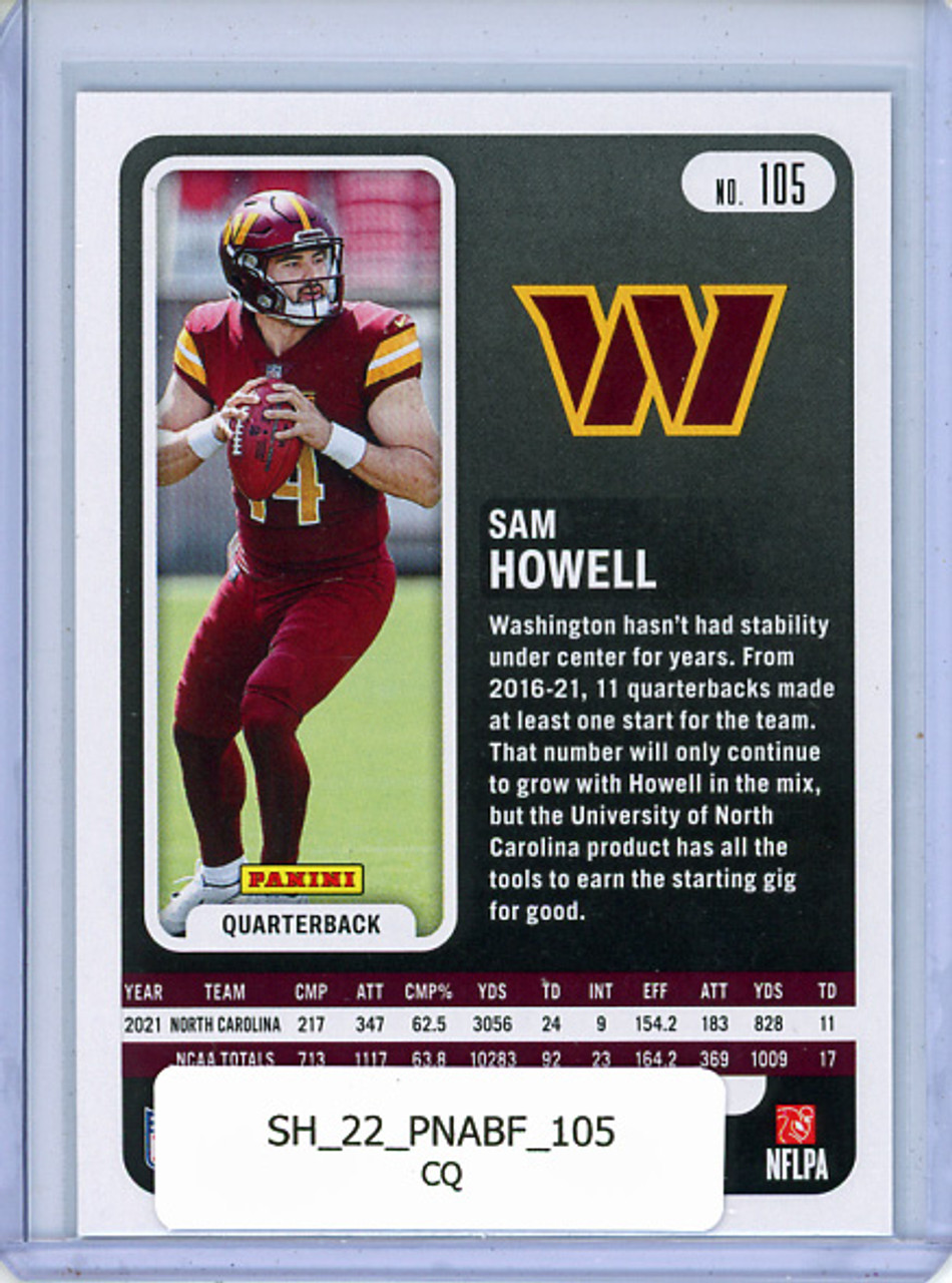 Sam Howell 2022 Absolute #105 (CQ)