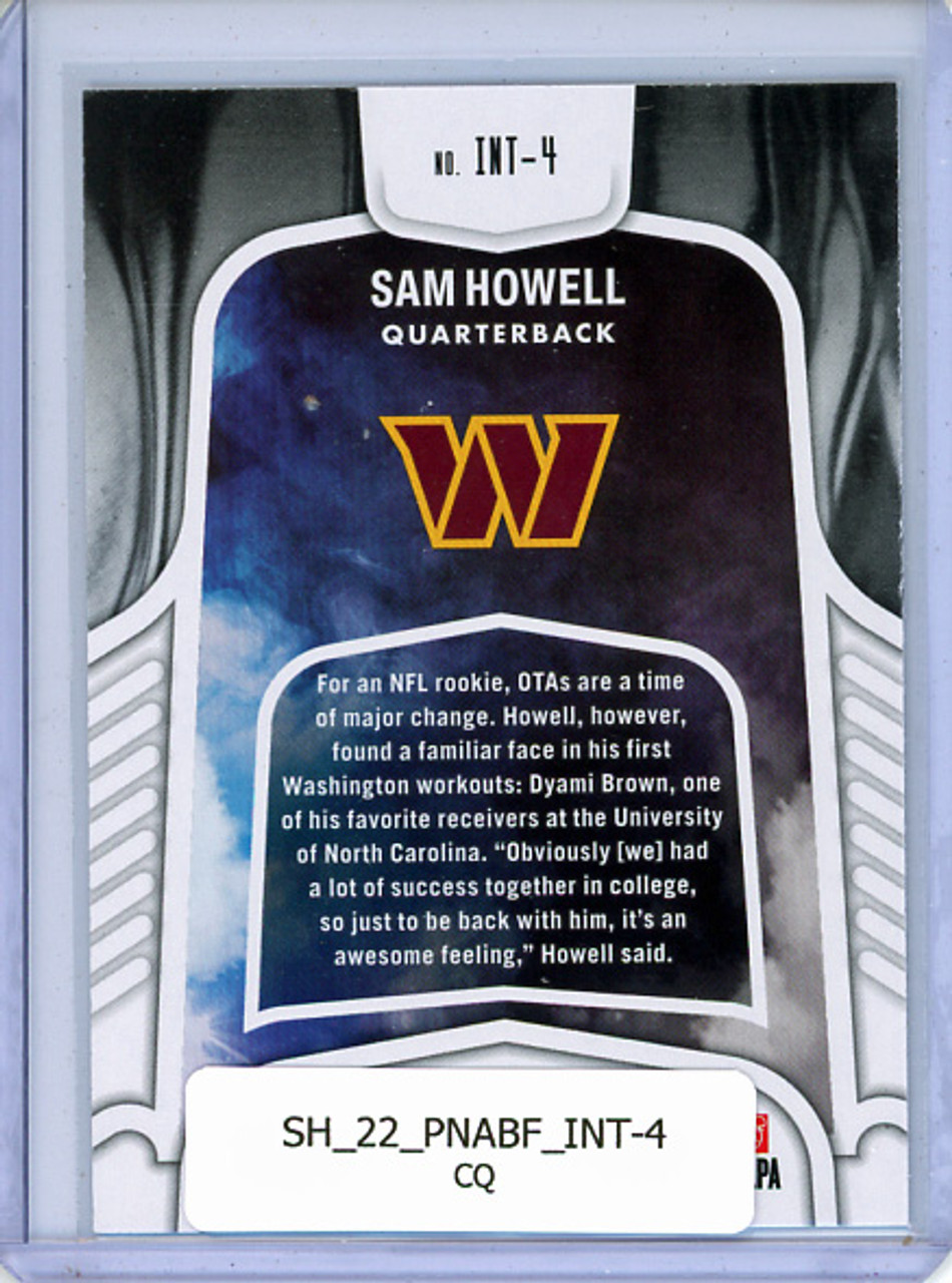 Sam Howell 2022 Absolute, Introductions #INT-4 (CQ)