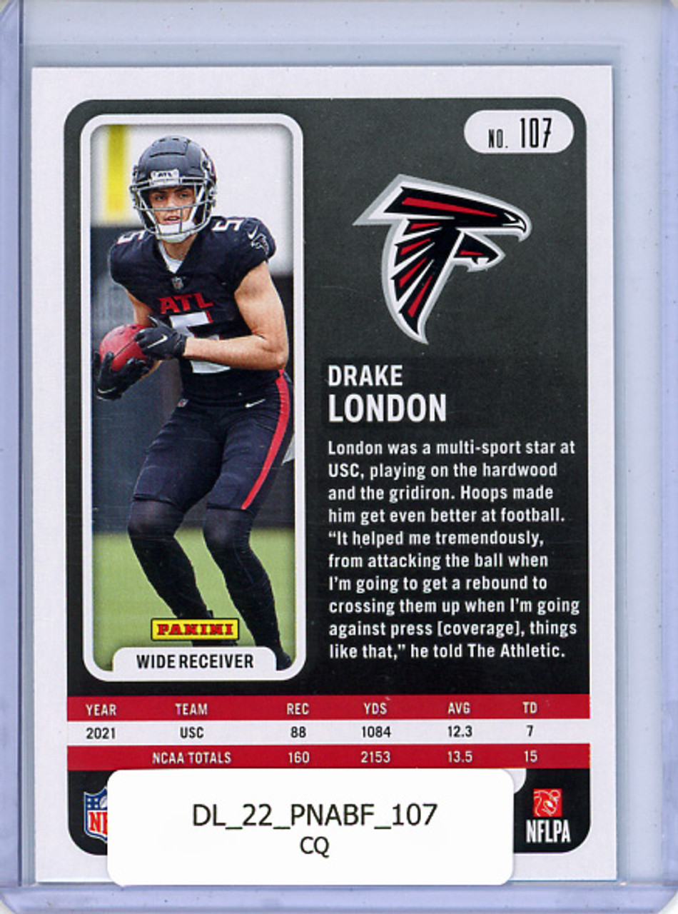 Drake London 2022 Absolute #107 (CQ)