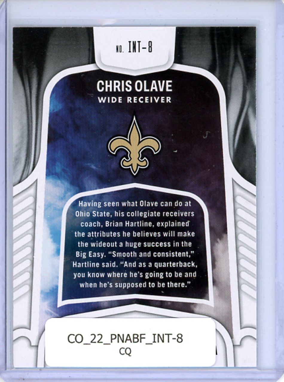 Chris Olave 2022 Absolute, Introductions #INT-8 (CQ)
