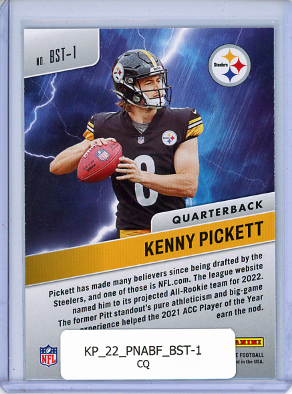 Kenny Pickett 2022 Absolute, By Storm #BST-1 (CQ)