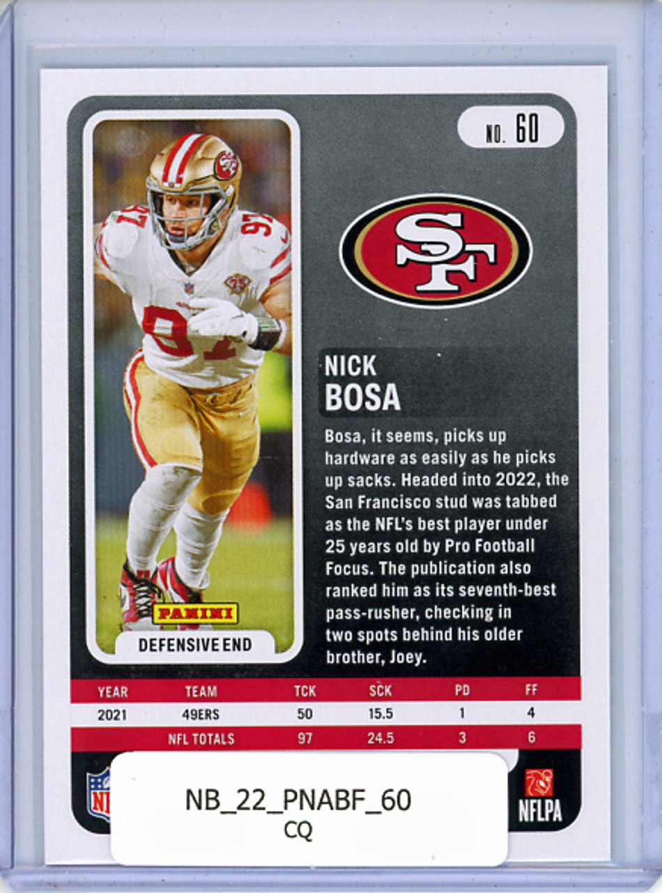 Nick Bosa 2022 Absolute #60 (CQ)