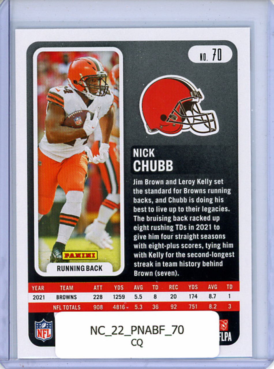 Nick Chubb 2022 Absolute #70 (CQ)