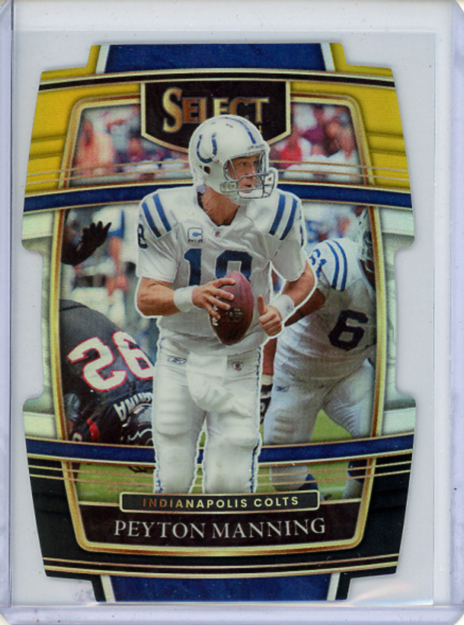 Peyton Manning 2021 Select #35 Concourse Black & Gold Die Cut (CQ)