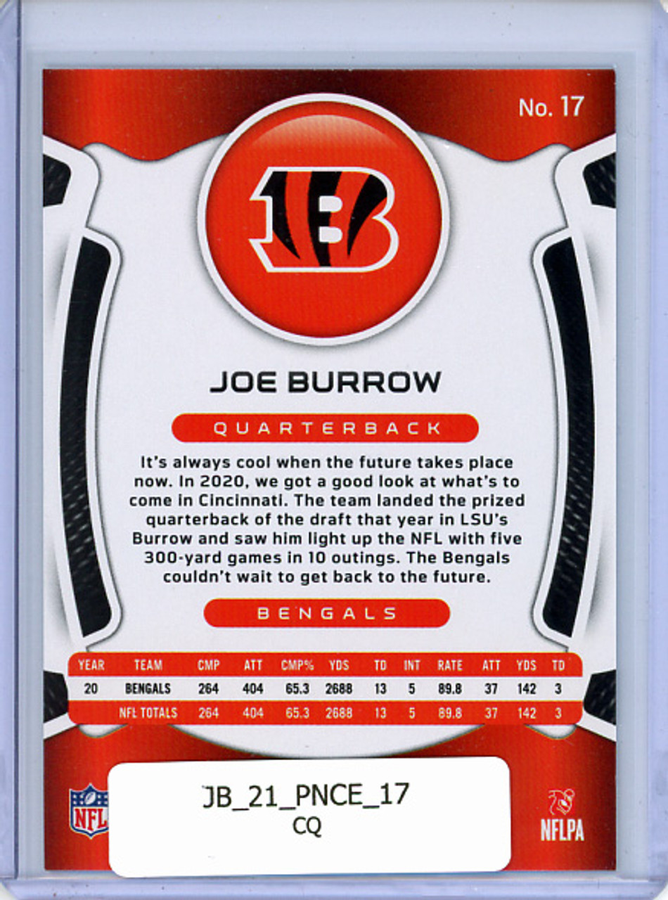 Joe Burrow 2021 Certified #17 (CQ)