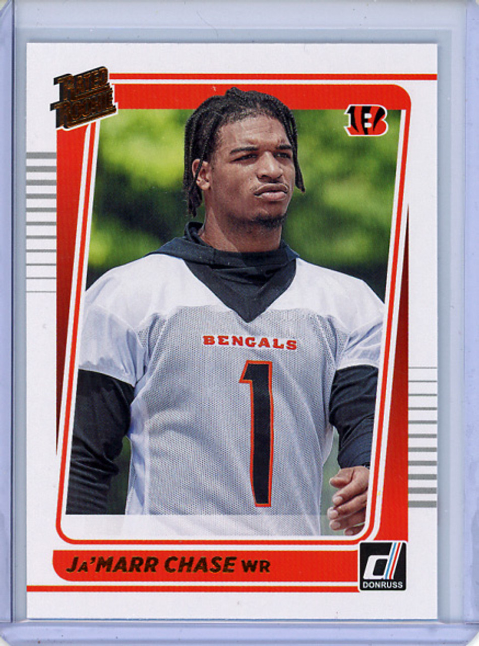 Ja'Marr Chase 2021 Donruss #262 Portraits (CQ)