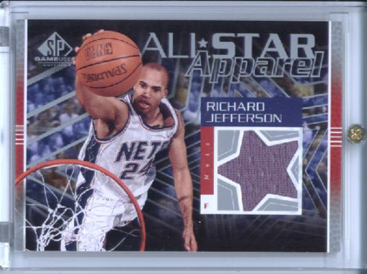 Richard Jefferson 2003-04 SP Game Used, All Star Apparel #RJ-AS