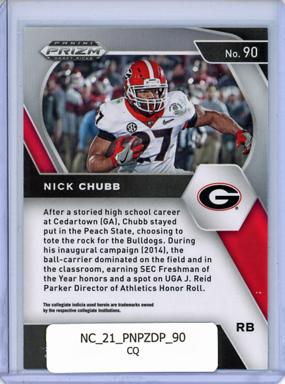 Nick Chubb 2021 Prizm Draft Picks #90 (CQ)