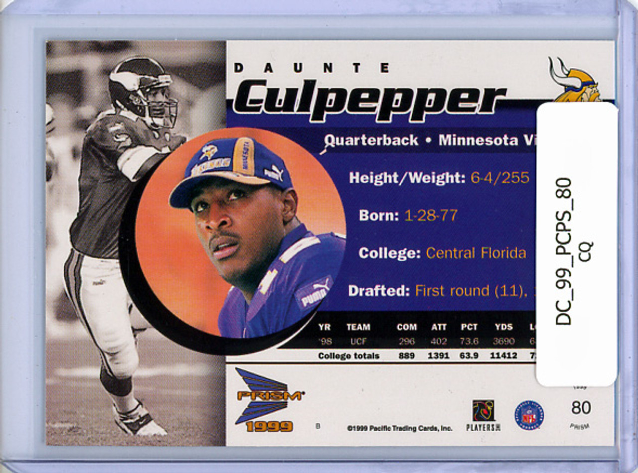 Daunte Culpepper 1999 Pacific Prism #80 (CQ)